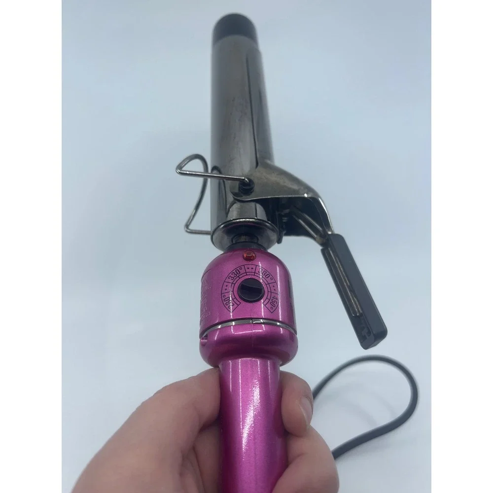 Hot Tools Professional 14 Inch Pink‎ Curling Iron Wand HPK45